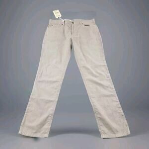 Todd Snyder Slim Fit Cotton Linen 5-Pocket Chino Pants size 36x34 Manor Gray NWT